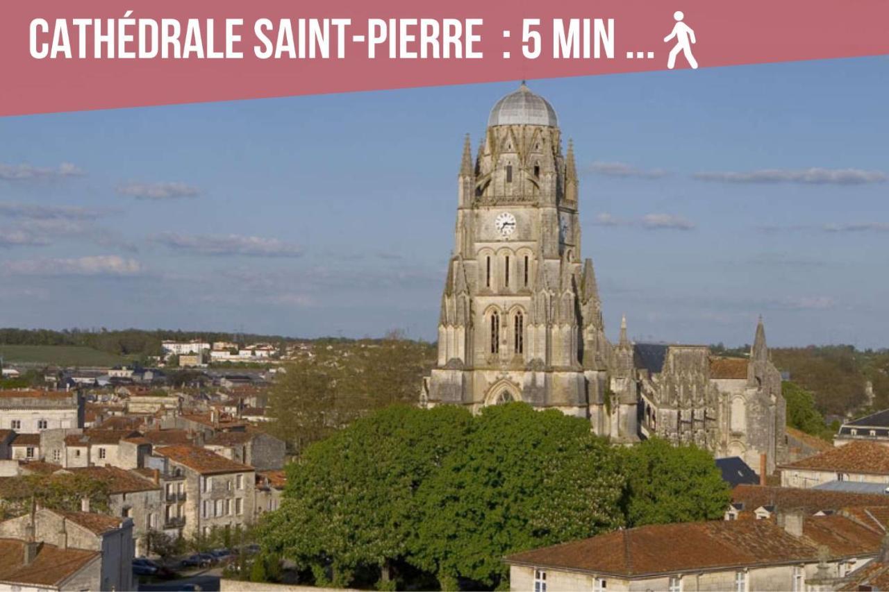 Ღ Le Saintois • Au Coeur De Ville, Spacieux & Wifi Saintes Ngoại thất bức ảnh